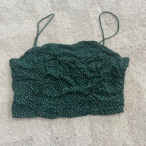 Pacsun green tank top blouse - size small